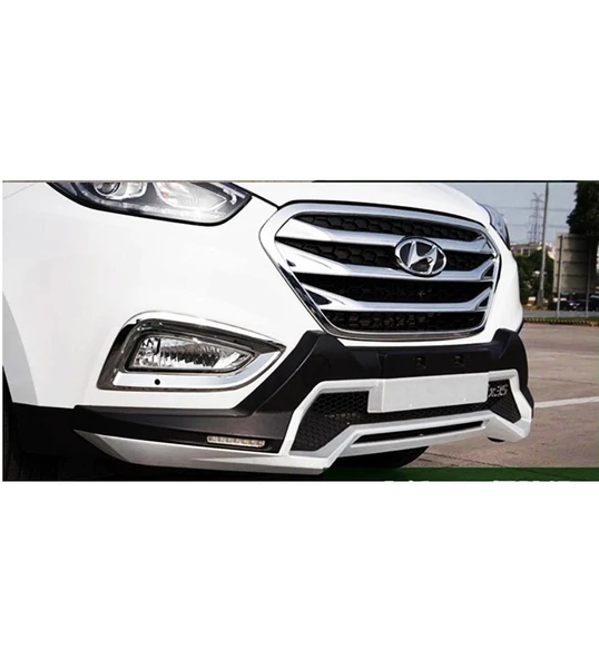 Hyundai ix35 Ön-Arka Tampon Koruması ledli  2010+ Sonrası Uyumlu (Model 3) - 3