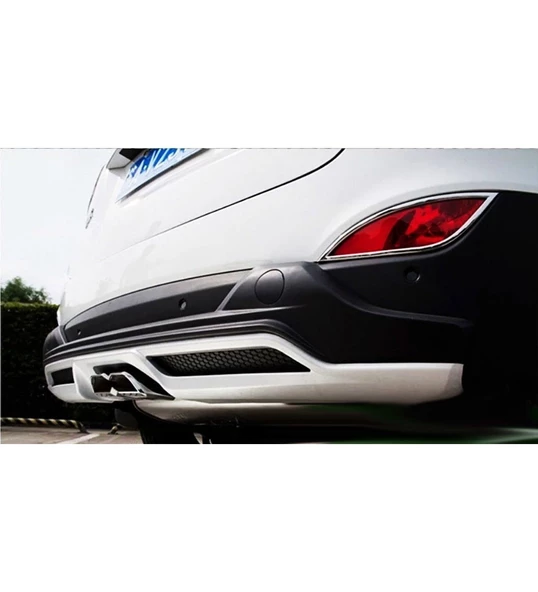 Hyundai ix35 Ön-Arka Tampon Koruması ledli  2010+ Sonrası Uyumlu (Model 3) - 2