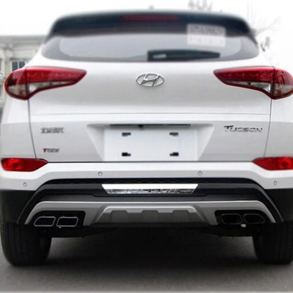 Hyundai Tucson Ön-Arka Tampon Koruması  2015-2018 (Model 1) - 2