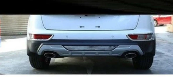Kia Sportage Arka Tampon Koruması  2016-2018 Arası Uyumlu - 3