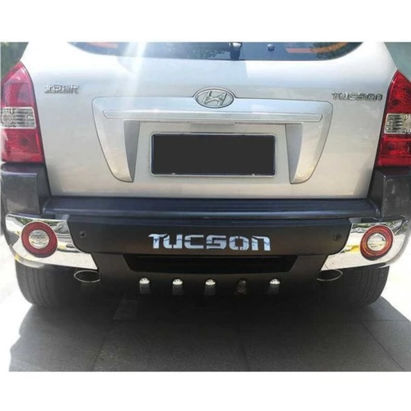 Hyundai Tucson Ön-Arka Tampon Koruması 2004-2012 Arası Uyumlu - 3