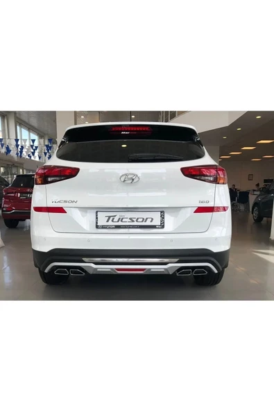 Hyundai Tucson Arka Tampon Koruması  2018-2021 Arası Uyumlu - Resim 3