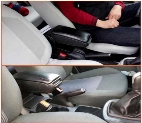 Niken Opel Corsa D 2007-2014 Arası Araca Özel Kol Dayama Siyah - 2