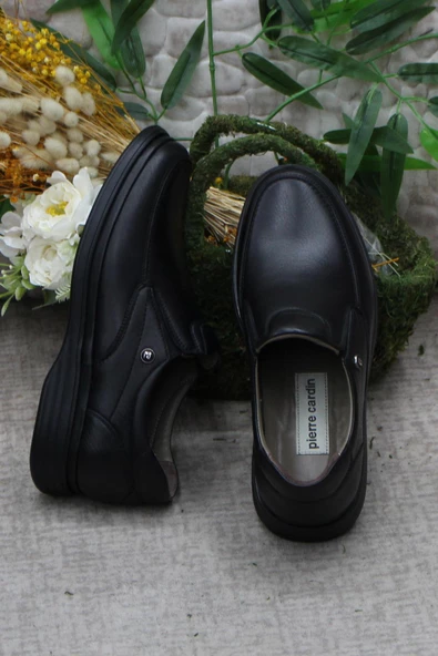Pierre Cardin 14602 Siyah Comfy Orijinal Ürün Hakiki Deri Erkek Ayakkabı - 6