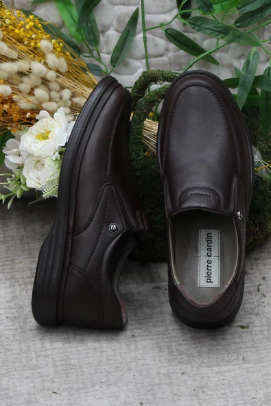 Pierre Cardin 14602 Kahve Comfy Orijinal Ürün Hakiki Deri Erkek Ayakkabı - 6