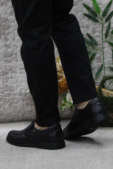 Pierre Cardin 14602 Siyah Comfy Orijinal Ürün Hakiki Deri Erkek Ayakkabı - 4