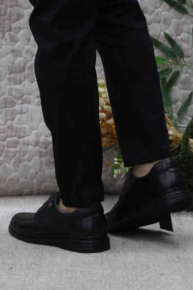 Pierre Cardin 14601 Siyah Comfy Orijinal Ürün Hakiki Deri Erkek Ayakkabı - 4