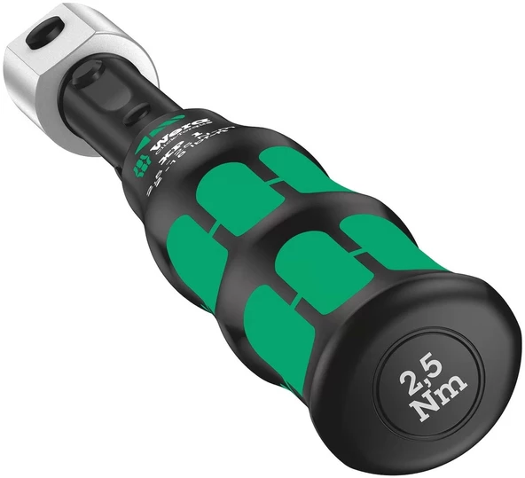 Wera Click-Torque XP 1 Değişken Geçmeli Uçlu Önayarlı Tork Anahtarı, 2,5-25 Nm, 2,5 Nm, 9x12 x 2.5 Nm x 2.5-25 Nm - 2