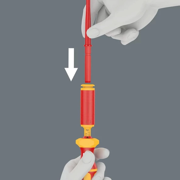 Wera 7400 Serisi VDE Kraftform Ayarlanabilir Torklu Tornavida (0,3-3,5 Nm), 7441 VDE x 1.2-3.0 Nm - 8