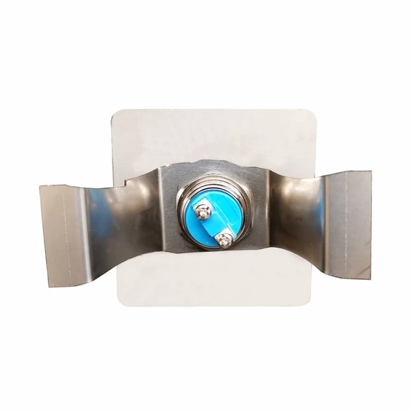 Algatec Paslanmaz 304 Kare Zil butonu 60x60mm - 3