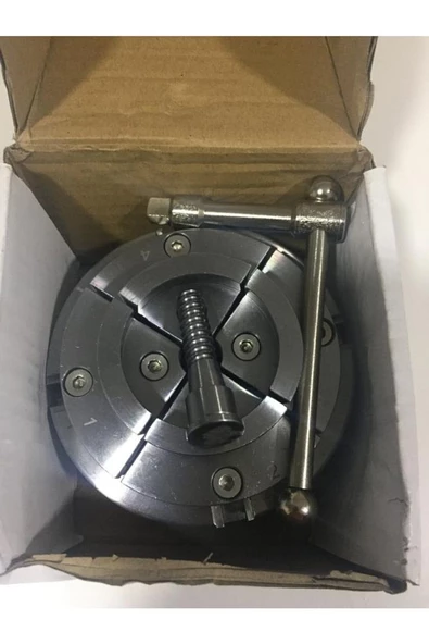 Ahşap Torna Aynası 110mm 4 Çeneli 100ayna Uyumlu - 6
