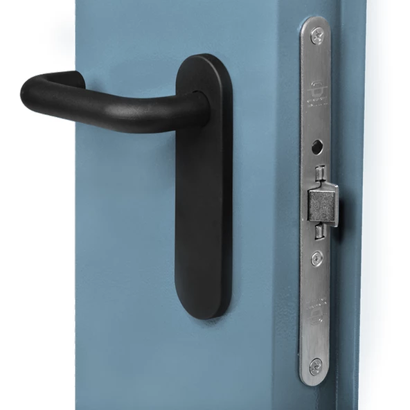 66 M-KL Yangına Dayanıklı Kapı Kolu (Barel Deliksiz) - 2