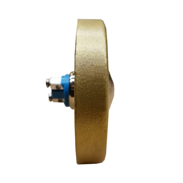 Paslanmaz Zil Butonu - Altın Renk - 3