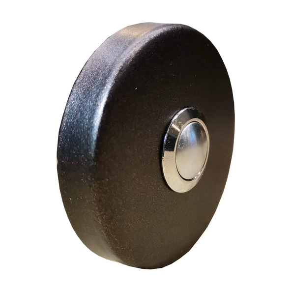 Antik Bronz Paslanmaz Tek Kontak  Zil Butonu - 2