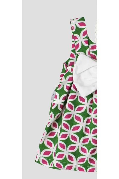 Yeni sezon Kız bebek elbise şapkalı takım - 5