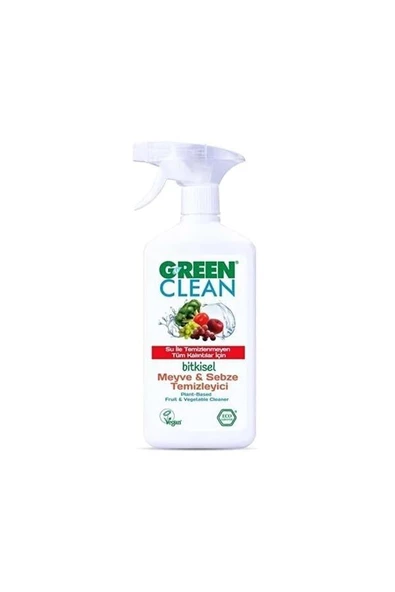 Green Clean Bitkisel Sebze Ve Meyve Temizleyici 500 ML