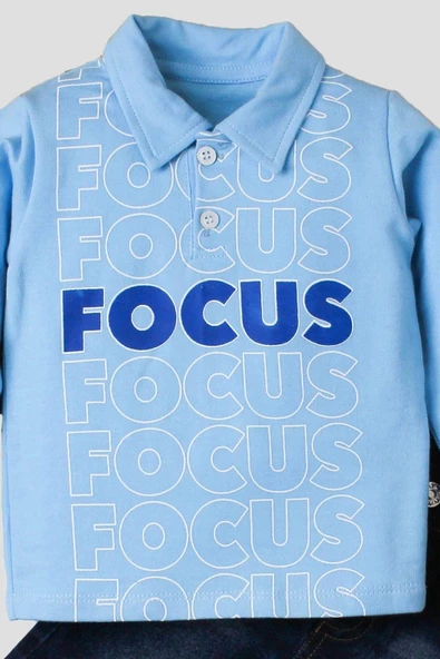 Bebek Polo Kot Pantolonlu Pamuklu Bayram Doğum Günü Düğün Nişan Mevlüt - Resim 11