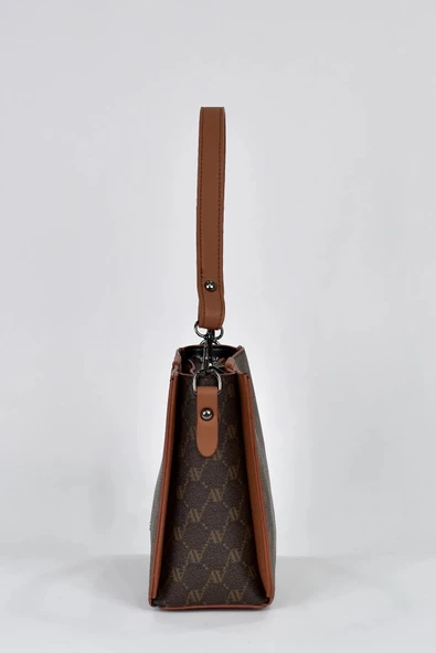 348  23 x 10 x 20 - Omuz Askılı Kadın El Çanta-03156 - Resim 10