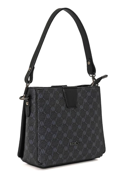 348  23 x 10 x 20 - Omuz Askılı Kadın El Çanta-03156 - Resim 5