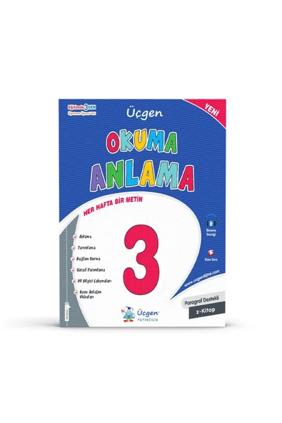 3. Sınıf Türkçe Okuma Anlama ürün görseli 1