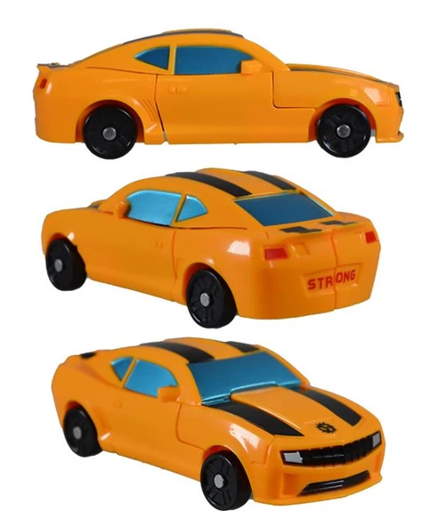 Ctoy Robota Dönüşebilen Araba Turuncu Seri 2 - 3