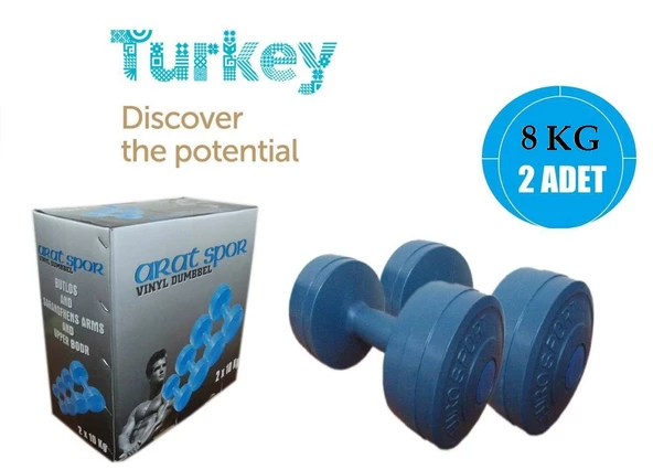 Dambıl Seti 8 kg X 2 Set