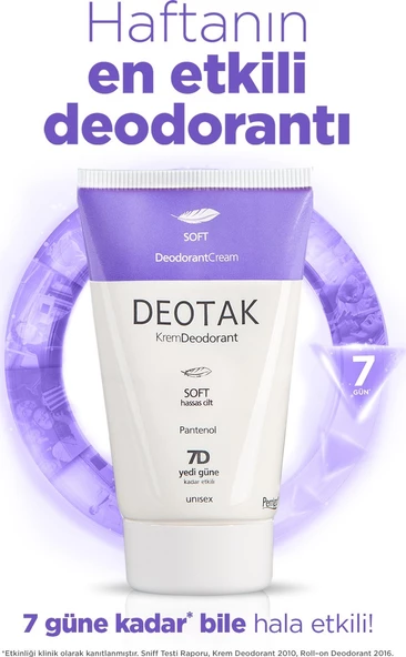 Deotak Krem Deodorant Soft 35ml - 4