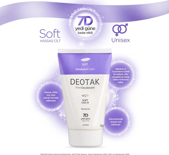 Deotak Krem Deodorant Soft 35ml - 2