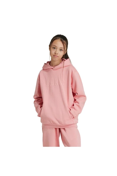 adidas Unisex Çocuk  J SZN GFX HD Sweatshirt IV7116 - 11