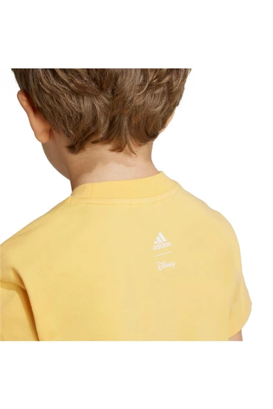 adidas Unisex Çocuk  LK DY LK T T-shirt IY7699 - Resim 3