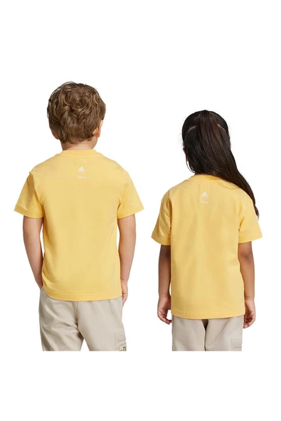 adidas Unisex Çocuk  LK DY LK T T-shirt IY7699 - Resim 5