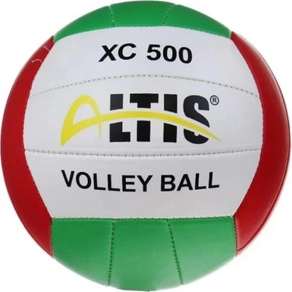 ALTIS XC500 VOLEYBOL TOPU NO5 YEŞİL KIRMIZI BEYAZ