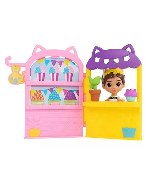 Gabbys Dollhouse Kitty Peri Bahçe Partisi Oyun Seti 6065911 - 3