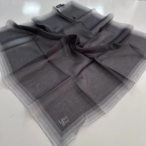 Levi'dor Kehribar Eşarp Füme LTR0203