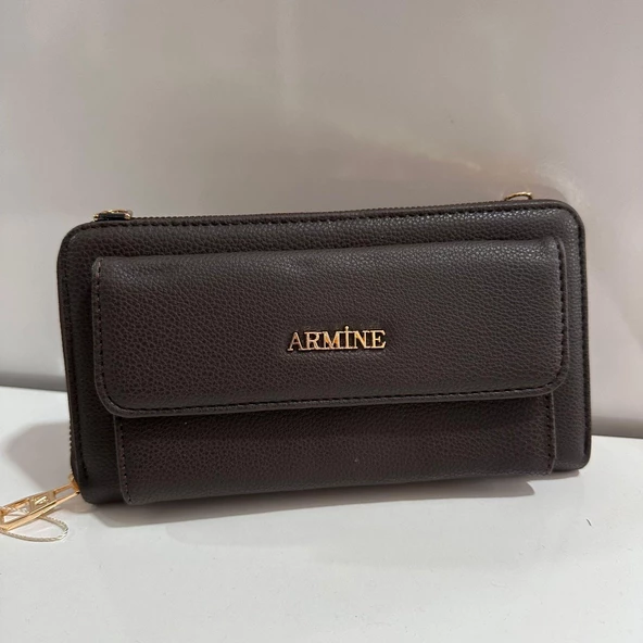 Armine Bayan Çanta Düz Kahve AR26810