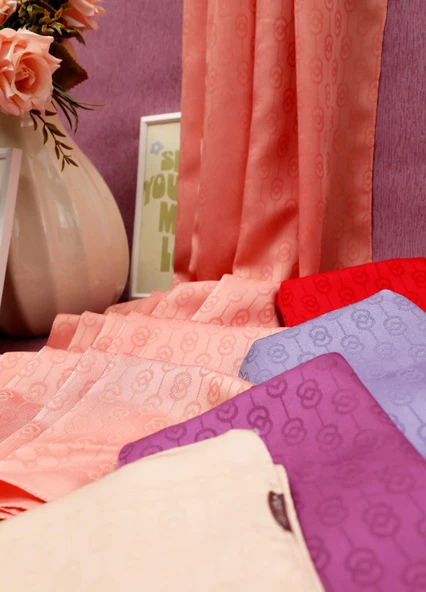 Levidor Premium Şal Nar Çiçeği LJK0514 - Resim 3