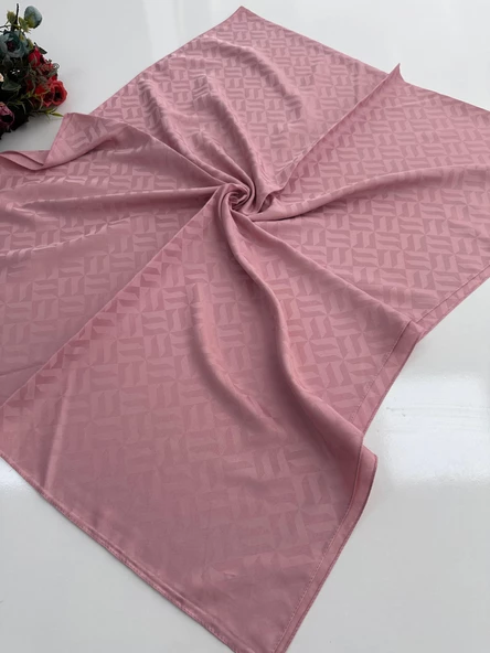 Locella Jakar Şal F Desen Koyu Pudra JSL1009 ürün görseli