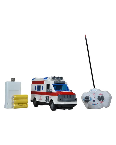Ctoys Uzaktan Kumandalı Ambulans WL 167B - 2