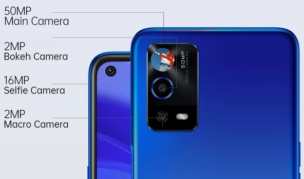 Oppo A55 128 GB Blue 4 GB Ram Yenilenmiş Ürün ( Sıfır Gibi) - 4