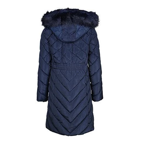 Tommy Hilfiger Kadın Mont Lacivert TW2MP186-NVY - 4