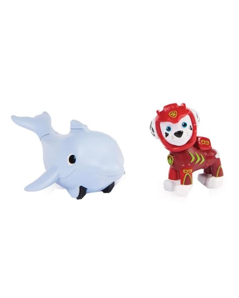 Paw Patrol Aqua Pups Marshall ve Dolphin 20139321 - 2