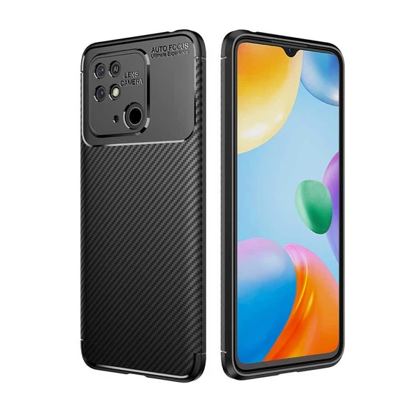 Xiaomi Poco C40 Uyumlu Kılıf  Negro Silikon Kapak