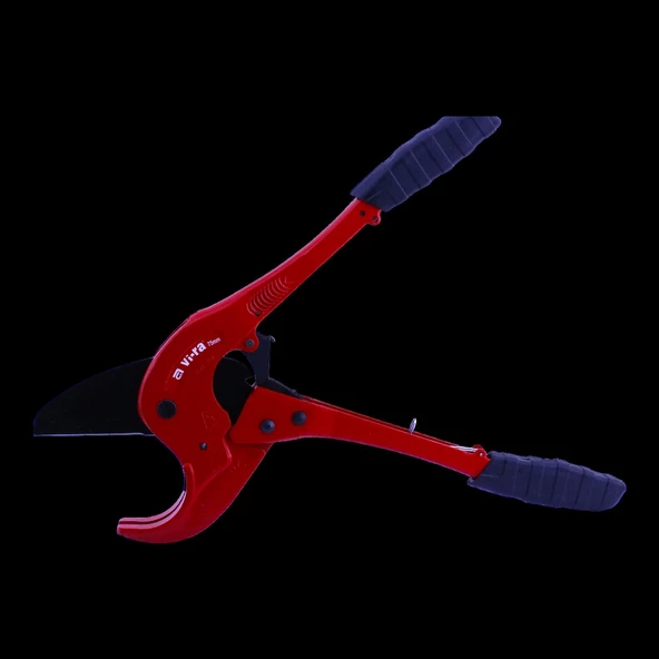 Vira Pvc Profesyonel Plastik Boru Kesme Makası 75 mm Çelik - Resim 6