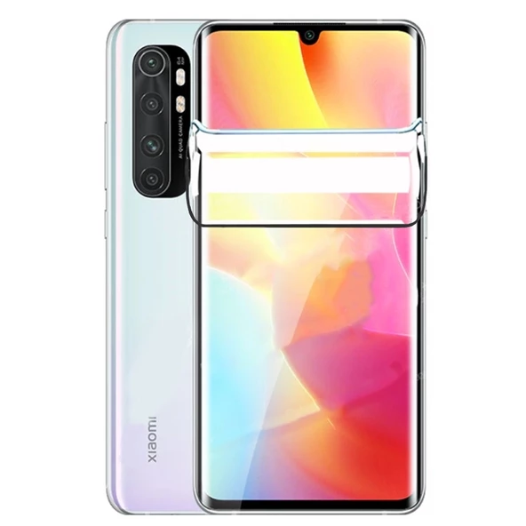 Xiaomi Mi Note 10 Lite Uyumlu Süper Pet Ekran Koruyucu Jelatin