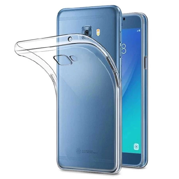 Samsung C9 Pro Uyumlu Kılıf  Süper Silikon Kapak