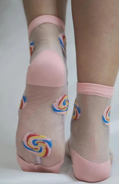 Tül Transparan Soket Çorap SLYT - 12