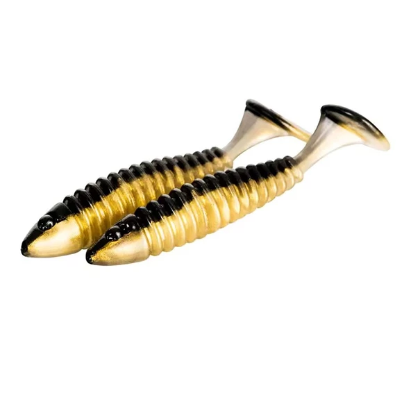 Crony Worm Tail Series 5,6 Cm Brown 10 Pcs - 1