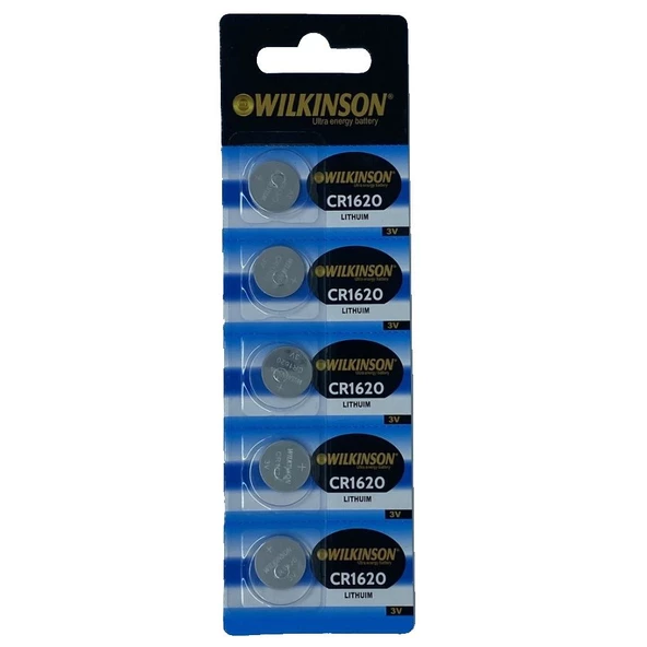 WILKINSON 1620 3V Lityum Düğme Pil 5'li Paket