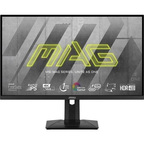 MSI 27 MAG 274UPF 3840x2160 (UHD) FLAT RAPID IPS 144HZ 1MS G-SYNC COMPATIBLE PIVOT GAMING MONITOR