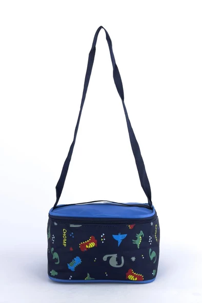 Relxion İlkokul Çantası Beslenmeli Dinazor Mavi 1350 - 5